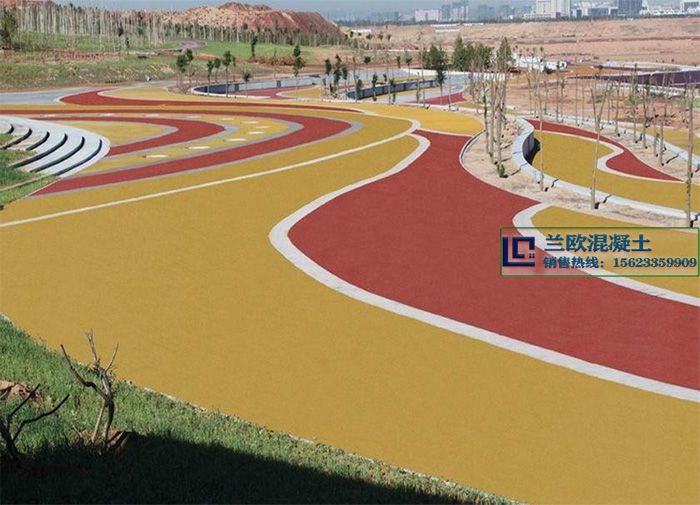 武漢彩色混凝土